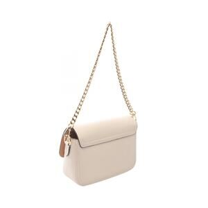 Louis Vuitton Ivory Beige Lock White Bag Me Tender Shoulder Leather